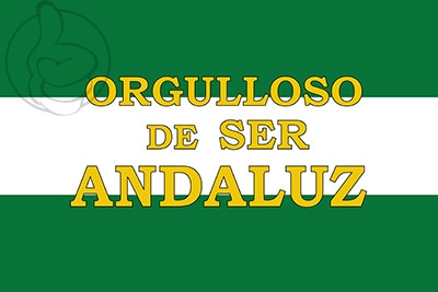 Bandera Orgulloso de ser andaluz