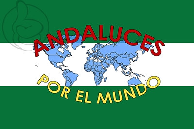 Bandera Andaluces por el mundo
