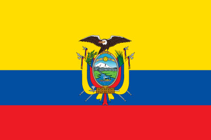 Bandera Ecuador