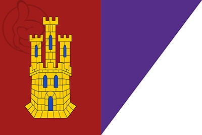 Bandera Castilla la Mancha y Daimiel