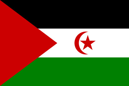 Bandera República Árabe Saharaui Democrática