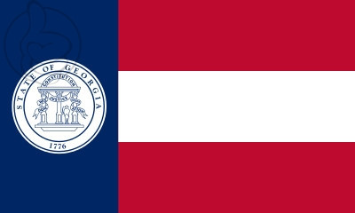 Bandera Georgia 1920 - 1956