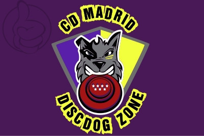 Bandera España personalizada cd madrid morada