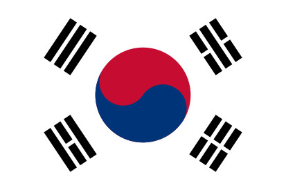 Bandera Corea del Sur