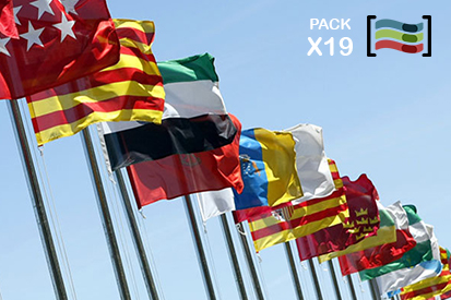 Bandera Pack 19 Comunidades Autónomas