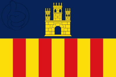 Bandera Villanueva y Geltrú (Vilanova i la Geltrú)