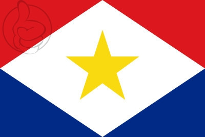 Bandera Isla de Saba