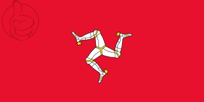 Bandera Isla de Man