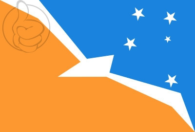 Bandera Tierra del Fuego, Antártida e Islas del Atlántico Sur