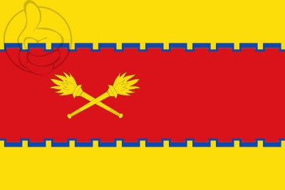 Bandera Cetina (Zaragoza)