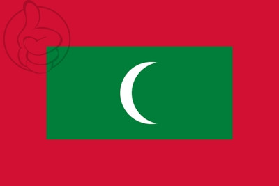 Bandera Maldivas