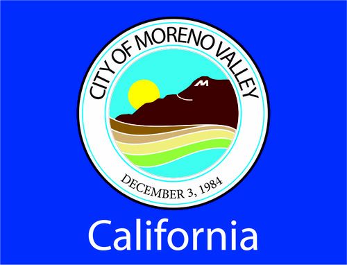 Bandera de Moreno Valley, California