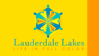 Bandera de Lauderdale Lakes, Florida