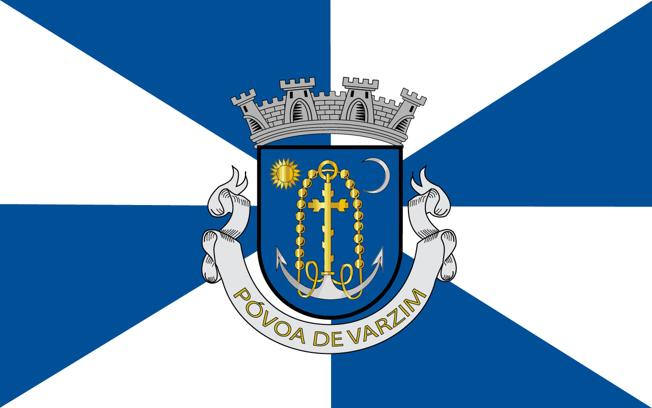 Bandera de Póvoa de Varzim