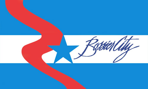 Bandera de Bossier City, Louisiana