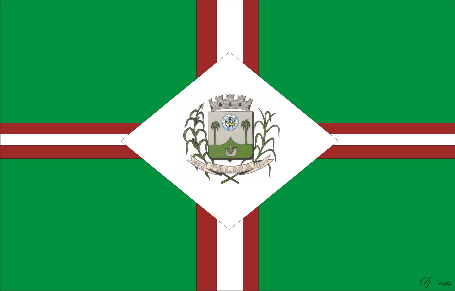 Bandera de Palma, Minas Gerais