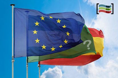 Pack de 3 banderas, UE + España + Com. Autónoma