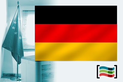Bandera de Alemania para despacho