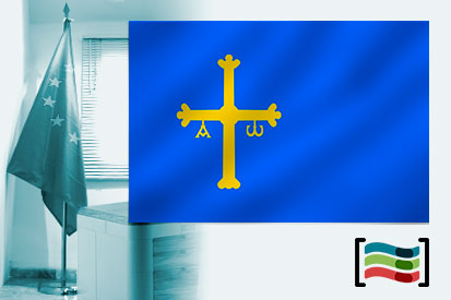 Bandera de Asturias para despacho
