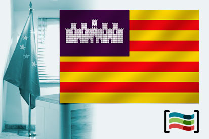 Bandera de Islas Baleares para despacho