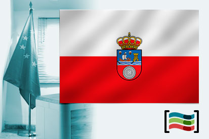 Bandera de Cantabria para despacho