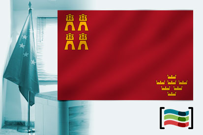 Bandera de Región de Murcia para despacho