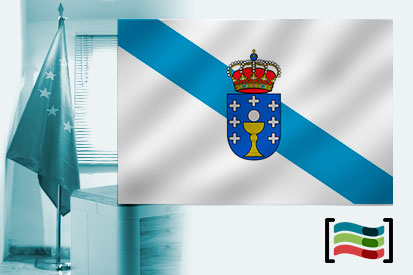 Bandera de Galicia para despacho