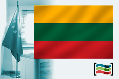 Bandera de Lituania para despacho