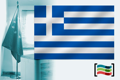 Bandera de Grecia para despacho
