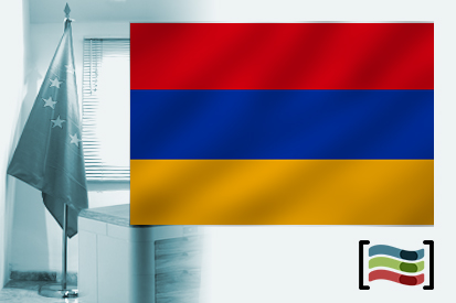 Bandera de Armenia para despacho