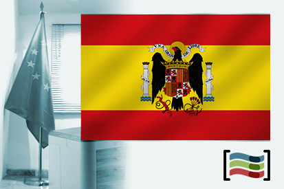 Bandera de España Preconstitucional para despacho