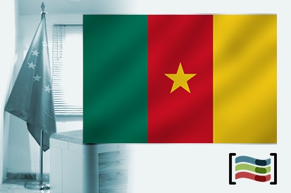 Bandera de Camerún para despacho