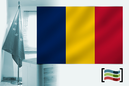 Bandera de Chad para despacho