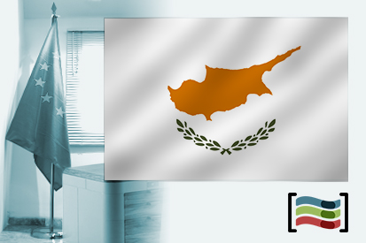 Bandera de Chipre para despacho