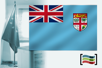 Bandera de Fiyi para despacho