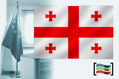 Bandera de Georgia para despacho