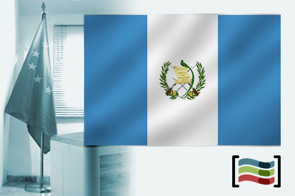 Bandera de Guatemala para despacho