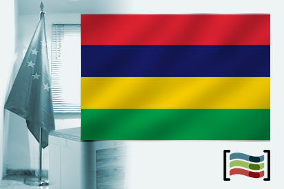 Bandera de Mauricio para despacho
