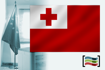 Bandera de Tonga para despacho