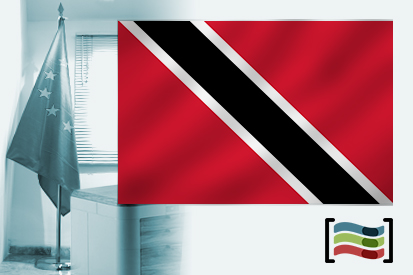 Bandera de Trinidad y Tobago para despacho