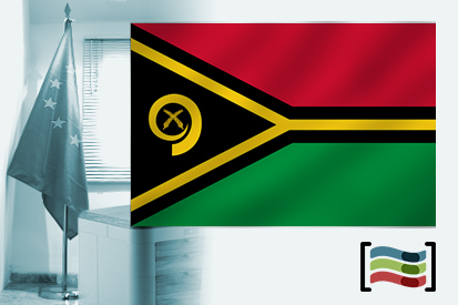 Bandera de Vanuatu para despacho