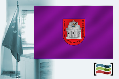 Bandera de Ávila para despacho
