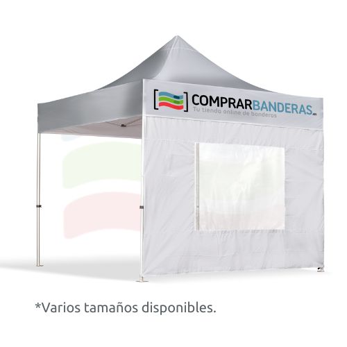 Pared carpa con ventana