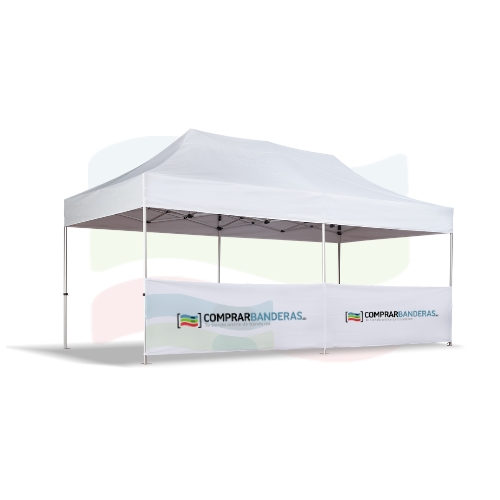 Pack mostrador carpa impermeable