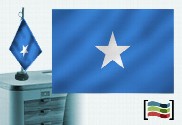 Bandera de Somalia sobremesa bordada