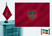 Bandera de Córdoba sobremesa bordada
