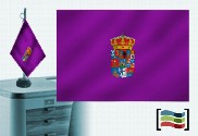 Bandera de Guadalajara sobremesa bordada