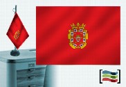 Bandera de Murcia sobremesa bordada