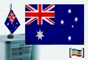 Bandera de Australia sobremesa bordada