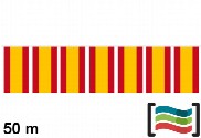 Banderines España 50m de plástico